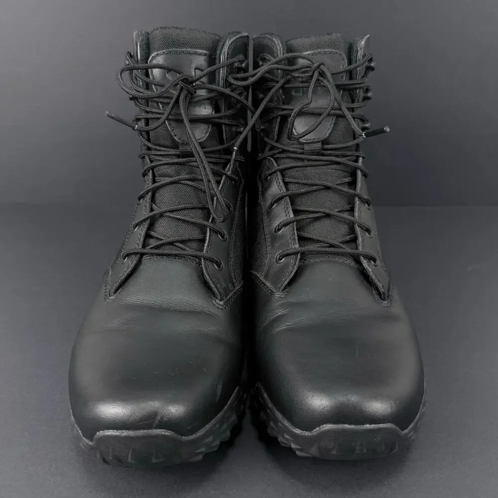 Under Armour UA Stellar TAC Mens 12 Tactical Boots Black 1268951-001 Military